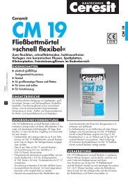 CM 19 Fließbettmörtel »schnell flexibel - Henkel