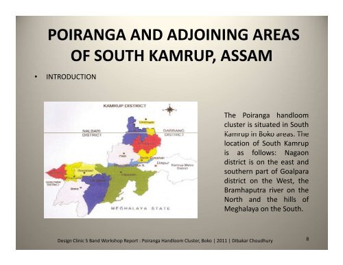 poiranga handloom cluster kamrup - Designclinicsmsme.org