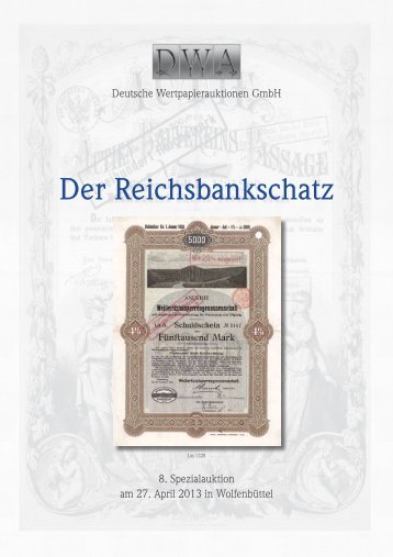 "Der Reichsbankschatz" als PDF - Deutschewertpapierauktionen.de
