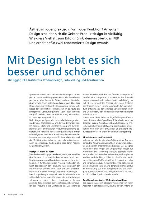 PDF-Download Magazin - Hochschule für Technik Rapperswil