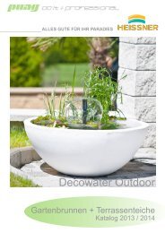 Heissner Decowater Outdoor Katalog - puag AG