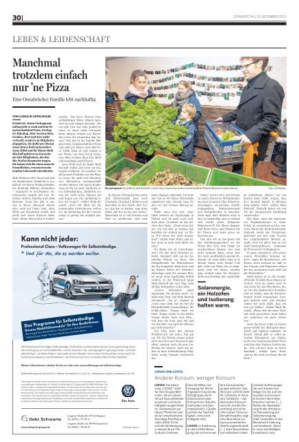 Ausgabe herunterladen - Die Wirtschaft - Neue Osnabrücker Zeitung