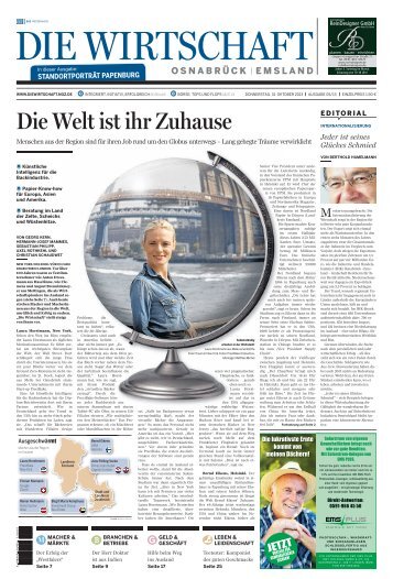Ausgabe herunterladen - Die Wirtschaft - Neue Osnabrücker Zeitung