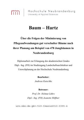Baum – Hartz