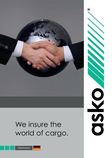 We insure the world of cargo. - Asko Assekuranzmakler GmbH