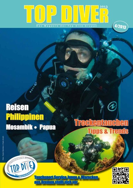 Das neue Magazin der TOP-DIVE Gruppe, hier als Leseprobe online