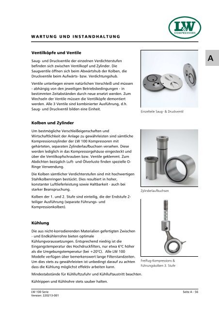 Betriebsanleitung - Lenhardt & Wagner