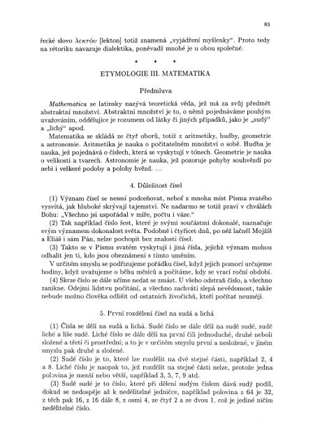 Matematika ve středověké Evropě - Czech Digital Mathematics Library