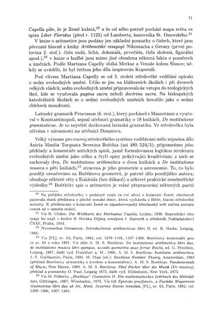 Matematika ve středověké Evropě - Czech Digital Mathematics Library