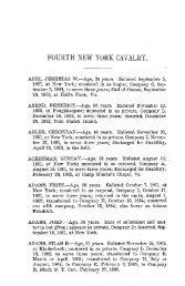 4th NY Cavalry Regiment - DMNA