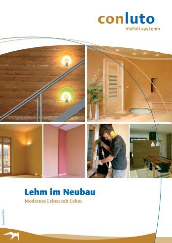 Conlito Flyer "Lehm im Neubau" - Lehmprojekt