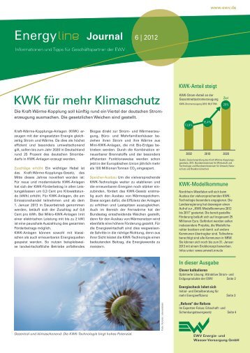 Energyline Journal - EWV Energie