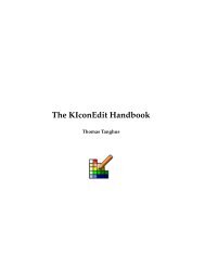 The KIconEdit Handbook - KDE Documentation