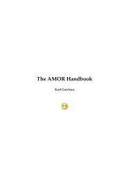 The AMOR Handbook - KDE Documentation