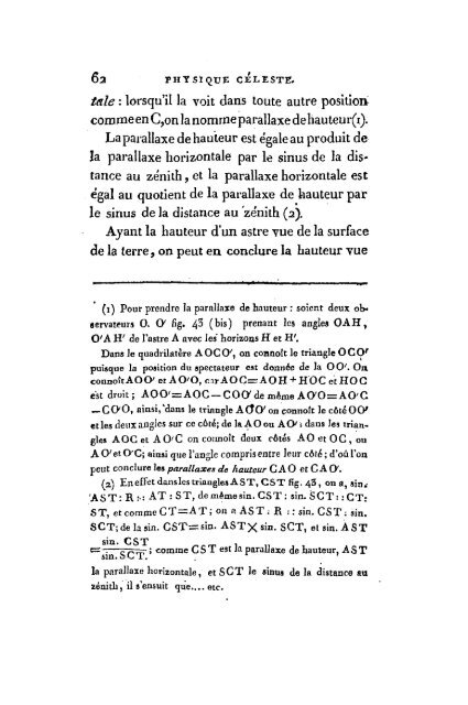 Cours de physique câeleste ou Leðcons sur l'exposition du ... - NOAA