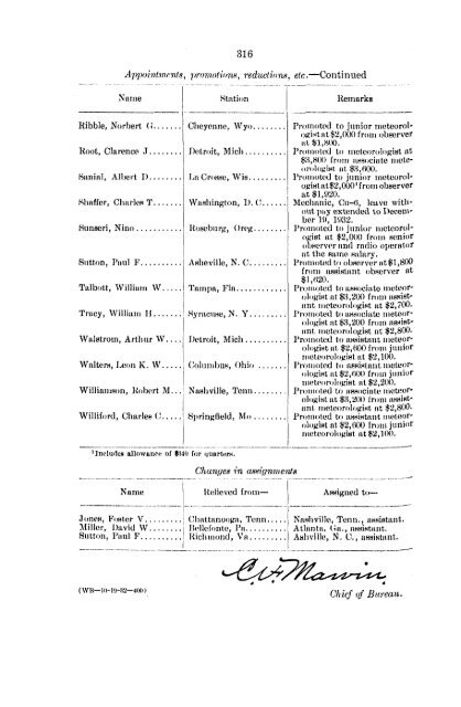 Weather Bureau topics and personnel / United States Department of ...