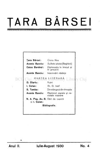 ŢARA BÂRSEI