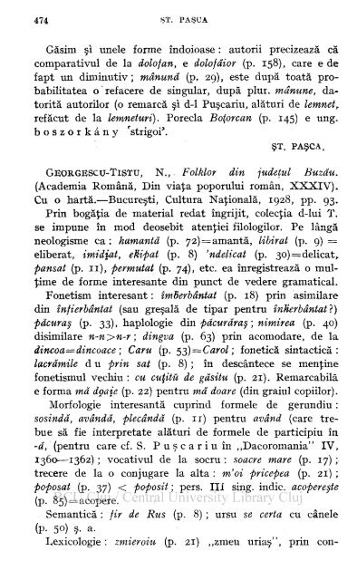 Buletinul "Muzeului limbei române"