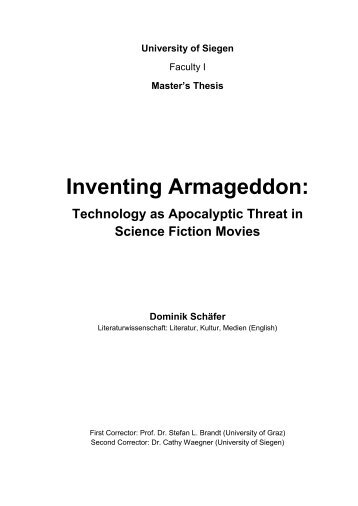 Inventing Armageddon