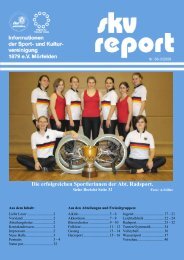 Die erfolgreichen Sportlerinnen der Abt. Radsport. - SKV Mörfelden