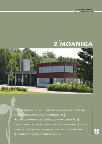 z´moaniga - Meiningen