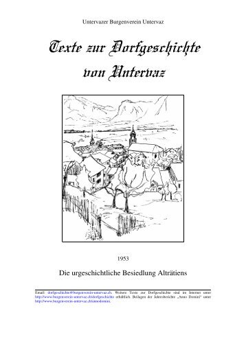 1953-Die urgeschichtliche Besiedlung Alträtiens - Burgenverein ...