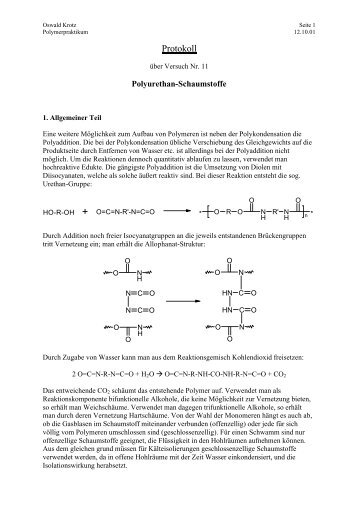 Protokoll - Chemiestudent.de
