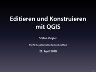 Editieren und Konstruieren mit QGIS - OSGeo Download Server