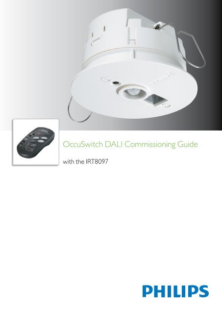 OccuSwitch DALI Commissioning Guide - Philips