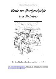 1767-Die Graubündnerschen Grundgesetze von 1767