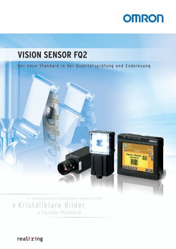 Vision sensor FQ2 - Omron Europe