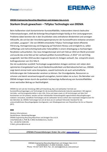 Starkem Druck gewachsen – TVEplus Technologie von ... - networx.at