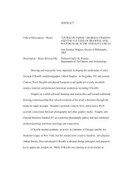 ABSTRACT Title of Dissertation / Thesis: “LIVING ON PAPER ...