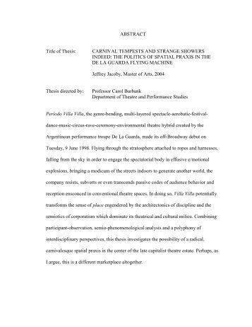 ABSTRACT Title of Thesis - DRUM - University of Maryland