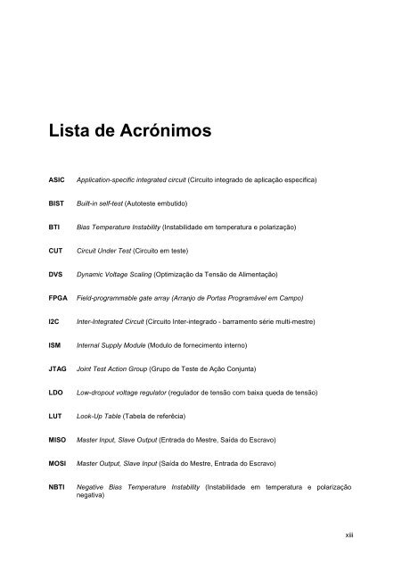 Dynamic Voltage Scaling Dissertação para obtenção do Grau de ...