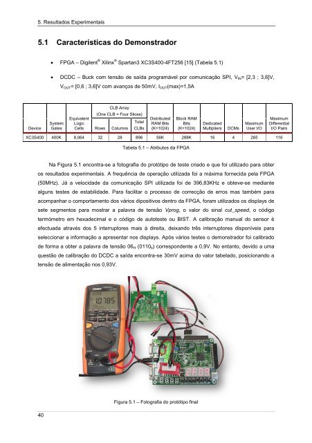 Dynamic Voltage Scaling Dissertação para obtenção do Grau de ...