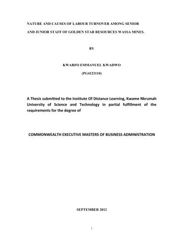 kwarfo Thesis_final.pdf - Kwame Nkrumah University of Science and ...