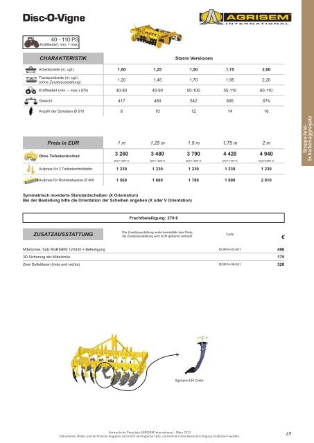 PREISLISTE 2013 - Kranich GmbH