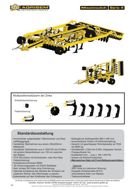 PREISLISTE 2013 - Kranich GmbH