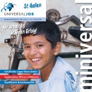 St. Gallen (PDF) - Universal-Job AG