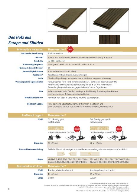 Terrassenholz im Garten- und Landschaftsbau 2012 ... - Beinbrech