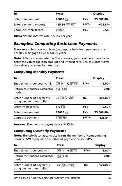 BA II PLUS™ PROFESSIONAL Calculator