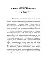 Bode Diagrams of Transfer Functions and Impedances - ECEE