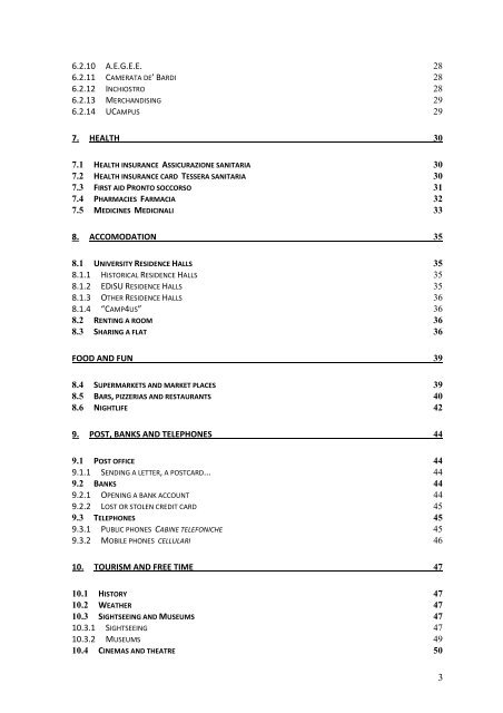 International Incoming Student's Guide - Università degli studi di Pavia