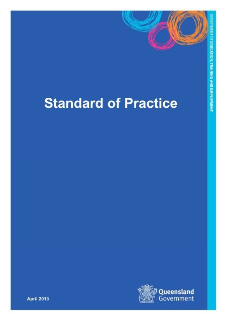 Dete Code Of Conduct Standard Of Practice Education Queensland Dete Code Of Conduct Standard Of Practice Education Queensland