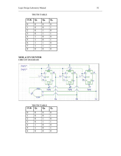 LOGIC DESIGN LABORATORY MANUAL - VTU e-Learning Centre