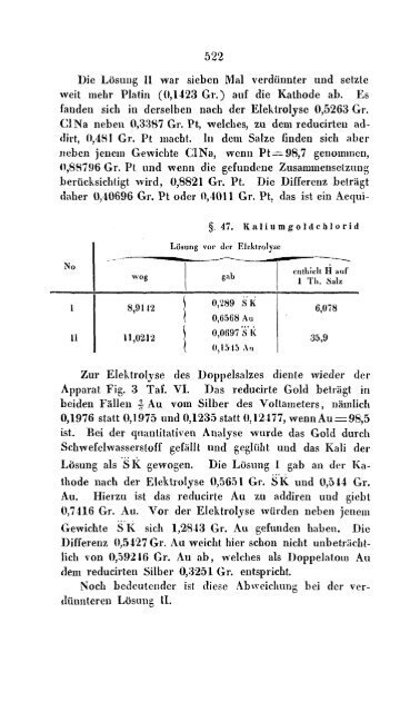 Ueber die Wanderungen der Ionen während der Elektrolyse