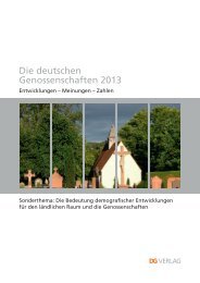 Die deutschen Genossenschaften 2013 - DZ Bank AG