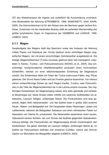 Diss Nikki final - TiHo Bibliothek elib - Tierärztliche Hochschule ...