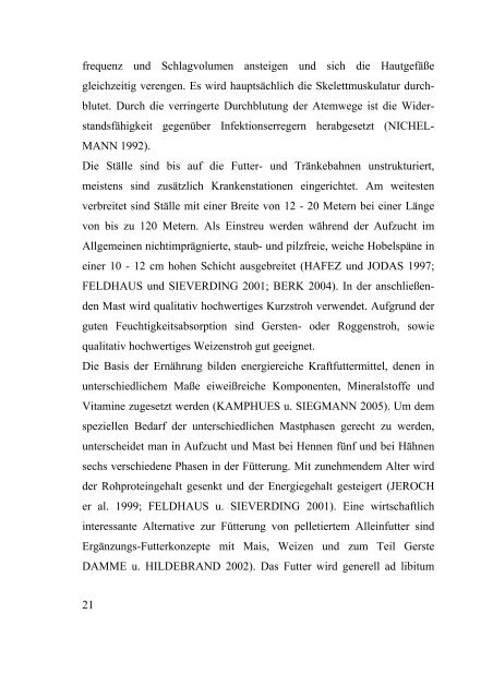 Epidemiologische Untersuchungen zum Auftreten und zu den ...